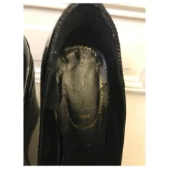 Yves Saint Laurent Escarpins Compensés Noir -Yves Saint Laurent 256847 9