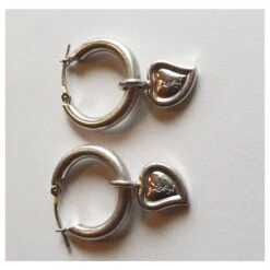 Yves Saint Laurent Créoles Argenté -Yves Saint Laurent 258395 8