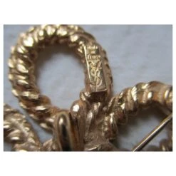 Yves Saint Laurent Pendentif/broche. Doré -Yves Saint Laurent 263302 3