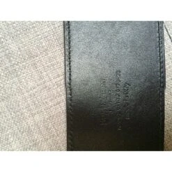 Yves Saint Laurent Ceinture Large Noir -Yves Saint Laurent 26471 3