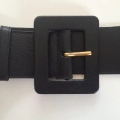 Yves Saint Laurent Ceinture Large Noir -Yves Saint Laurent 26471 5
