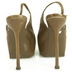 Yves Saint Laurent Escarpins YSL Tribute TRIBTOO En Cuir Marron Clair 38.5 16 Yves Saint Laurent Escarpins YSL Tribute TRIBTOO En Cuir Marron Clair 38.5 -Yves Saint Laurent 265233 7