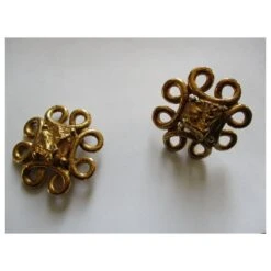 Yves Saint Laurent Clips Baroques. Doré -Yves Saint Laurent 273543 2