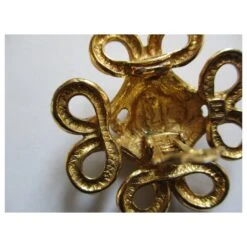 Yves Saint Laurent Clips Baroques. Doré -Yves Saint Laurent 273543 4