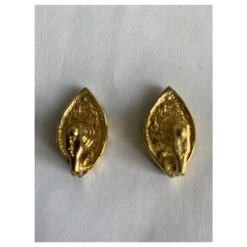 Yves Saint Laurent Boucles D’oreilles CLIP YSL Bleu -Yves Saint Laurent 277391 2