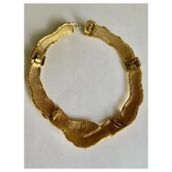 COLLIER YVES SAINT LAURENT Doré -Yves Saint Laurent 278838 4