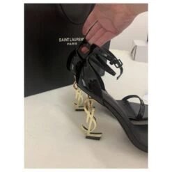 Sandale Yves Saint Laurent - Tam.37 Noir -Yves Saint Laurent 284415 3