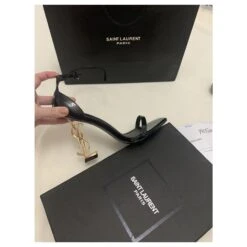 Sandale Yves Saint Laurent - Tam.37 Noir -Yves Saint Laurent 284415 6