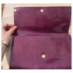 Sac En Cuir Verni Violet Belle De Jour Yves Saint Laurent Prune 13 Sac En Cuir Verni Violet Belle De Jour Yves Saint Laurent Prune -Yves Saint Laurent 293073 6