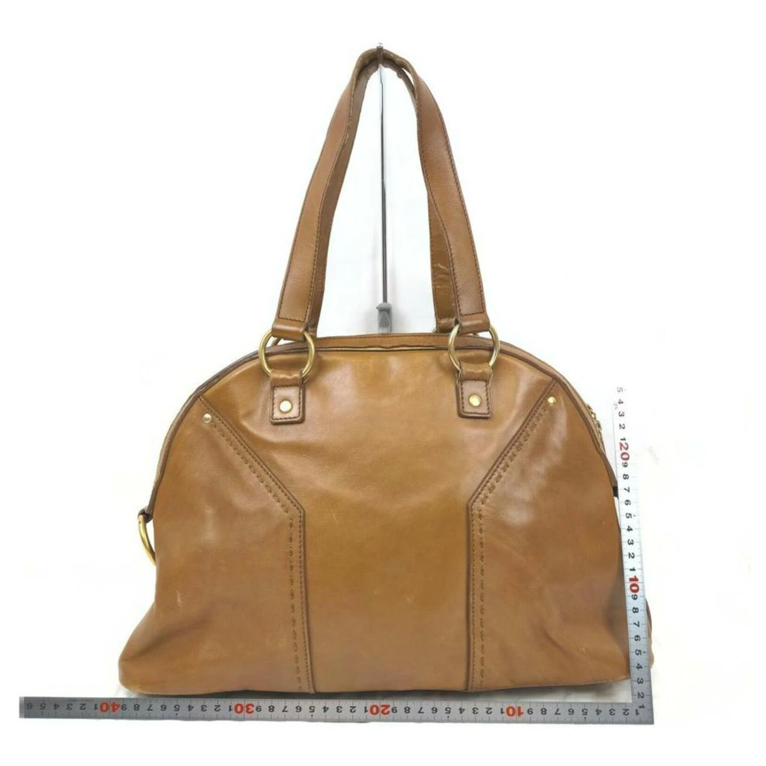 Yves Saint Laurent Sac Muse En Cuir Marron 7 Yves Saint Laurent Sac Muse En Cuir Marron – Image 5