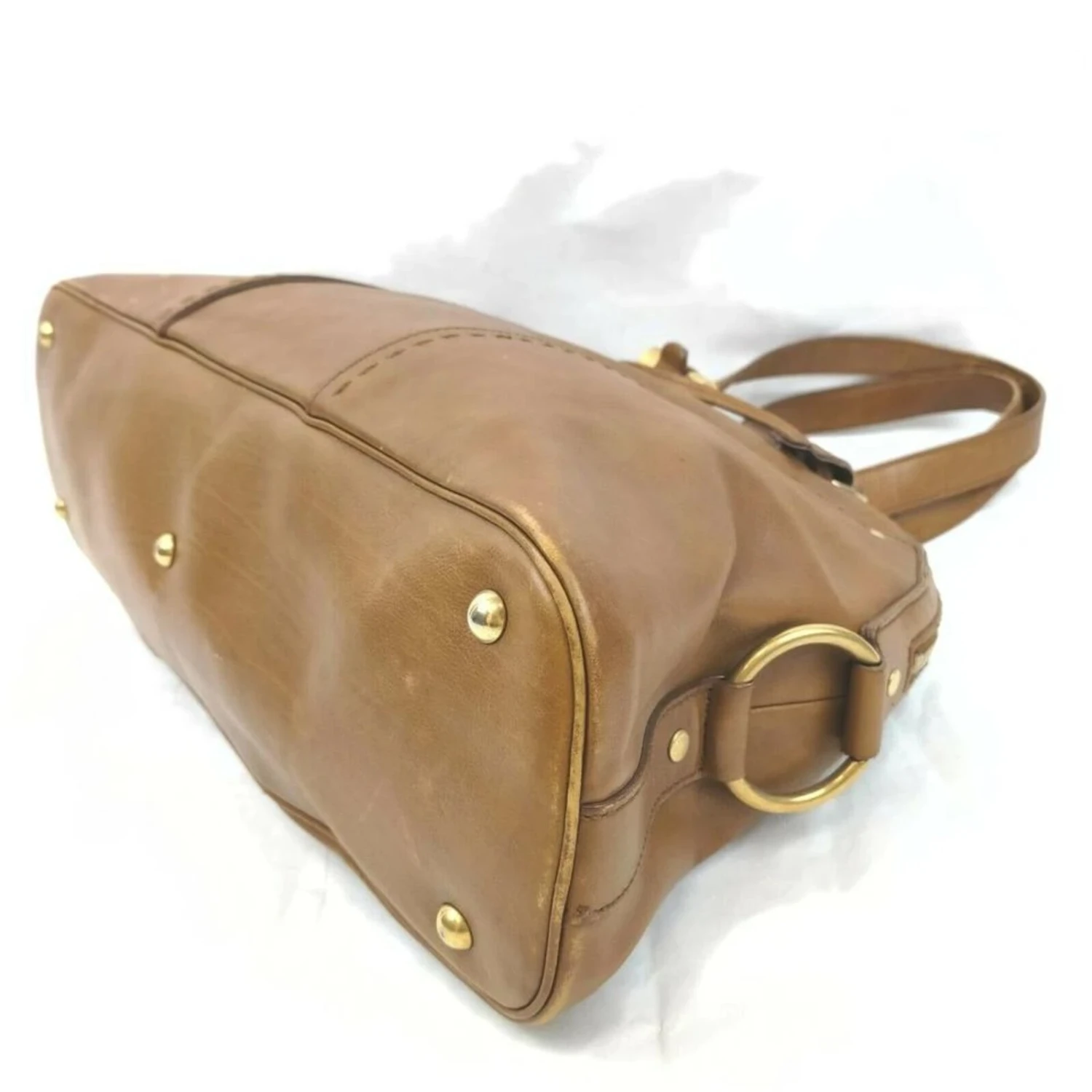 Yves Saint Laurent Sac Muse En Cuir Marron 8 Yves Saint Laurent Sac Muse En Cuir Marron – Image 6