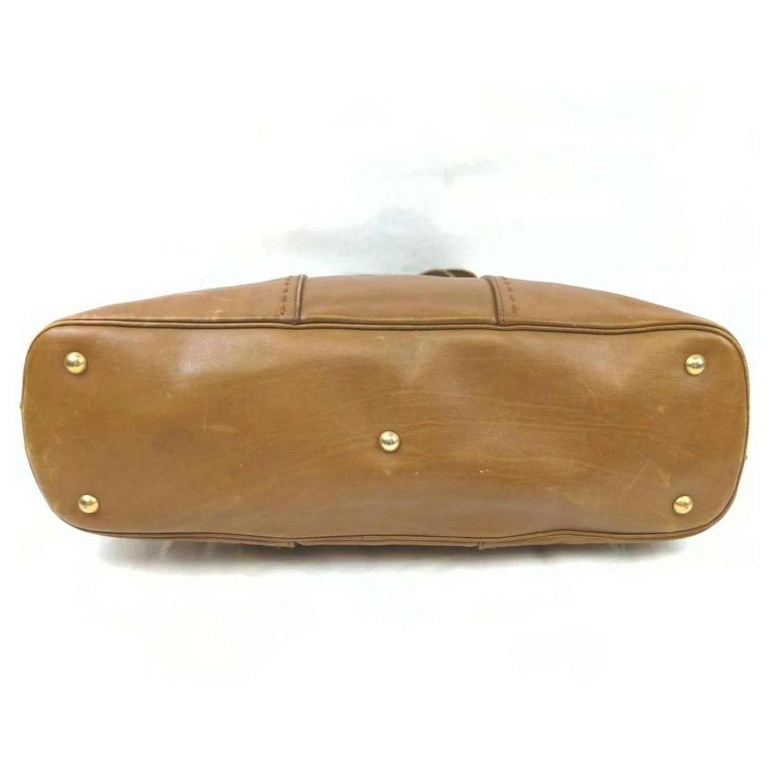 Yves Saint Laurent Sac Muse En Cuir Marron 10 Yves Saint Laurent Sac Muse En Cuir Marron – Image 8