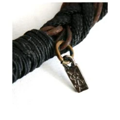 Yves Saint Laurent YSL 1970s Ceinture En Corde Noir -Yves Saint Laurent 304009 3