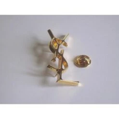 Yves Saint Laurent Grand Pin's Doré -Yves Saint Laurent 30584 5