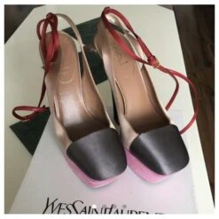 Yves Saint Laurent Escarpins YSL Obession Multicolore -Yves Saint Laurent 308339 4