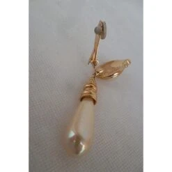 Yves Saint Laurent CLIPS PENDANTES "GOUTTE" Doré -Yves Saint Laurent 31054 4