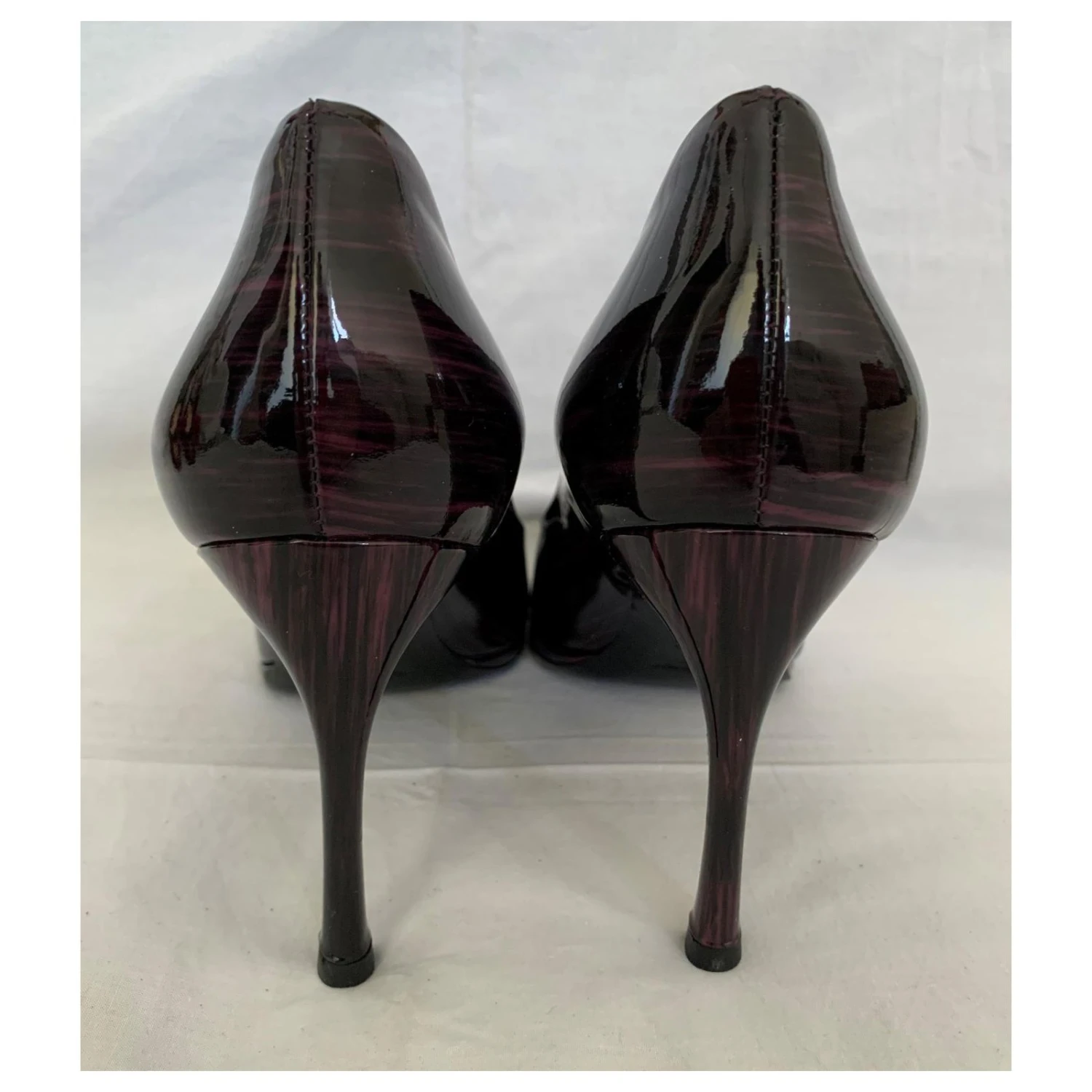 Yves Saint Laurent Escarpins Vernis Peints Multicolore 5 Yves Saint Laurent Escarpins Vernis Peints Multicolore – Image 3