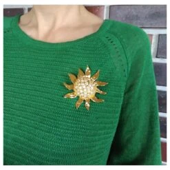 Yves Saint Laurent Broches Et Broches Doré -Yves Saint Laurent 315772 3