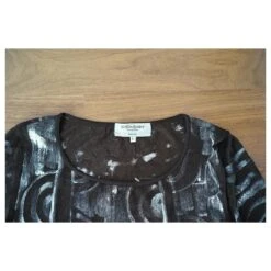 Yves Saint Laurent Tricots Marron Blanc 9 Yves Saint Laurent Tricots Marron Blanc -Yves Saint Laurent 323219 3