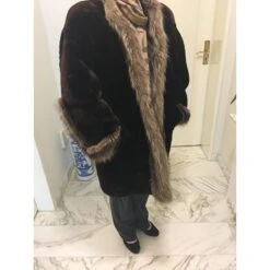 Yves Saint Laurent Manteau Marron -Yves Saint Laurent 32596 7