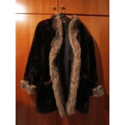 Yves Saint Laurent Manteau Marron -Yves Saint Laurent 32596 8