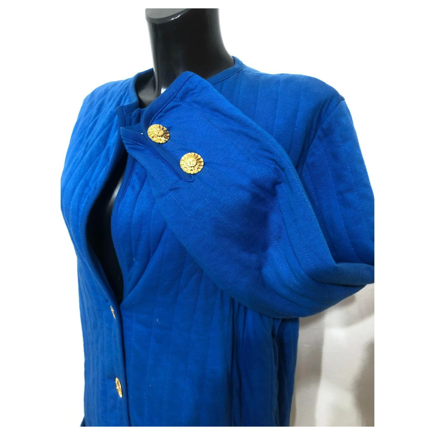 Yves Saint Laurent Veste Bleu 8 Yves Saint Laurent Veste Bleu – Image 6