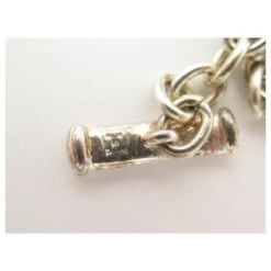 VINTAGE COLLIER YVES SAINT LAURENT BROCHE PIERRE BLEUE GOOSSENS BROOCH NECKLACE Argenté -Yves Saint Laurent 328930 3