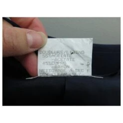 NEUF VESTE YVES SAINT LAURENT 36 38 M EN LAINE BLEU NEW BLUE WOOL JACKET -Yves Saint Laurent 329949 4