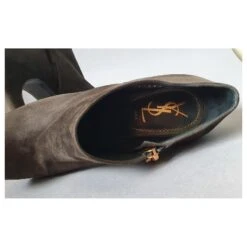 Yves Saint Laurent Talons Vert Foncé -Yves Saint Laurent 333661 6