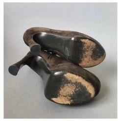 Yves Saint Laurent Talons Vert Foncé -Yves Saint Laurent 333661 7