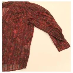 Chemise YVES SAINT LAURENT Noir Polyester YSL Auth Ar4144 Rouge 12 Chemise YVES SAINT LAURENT Noir Polyester YSL Auth Ar4144 Rouge -Yves Saint Laurent 334963 4