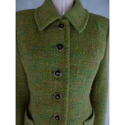 Yves Saint Laurent Vestes Rose Bleu Vert -Yves Saint Laurent 35141 6