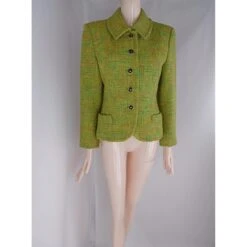 Yves Saint Laurent Vestes Rose Bleu Vert -Yves Saint Laurent 35141 7