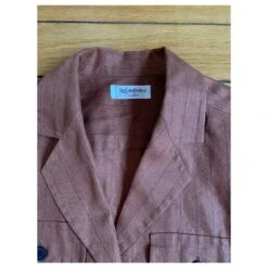 Veste Vintage Yves Saint Laurent Marron 11 Veste Vintage Yves Saint Laurent Marron -Yves Saint Laurent 364098 4