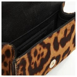 Downtown Yves Saint Laurent PANTHER CLUTCH ON BELT T75/80 Imprimé Léopard -Yves Saint Laurent 373438 5