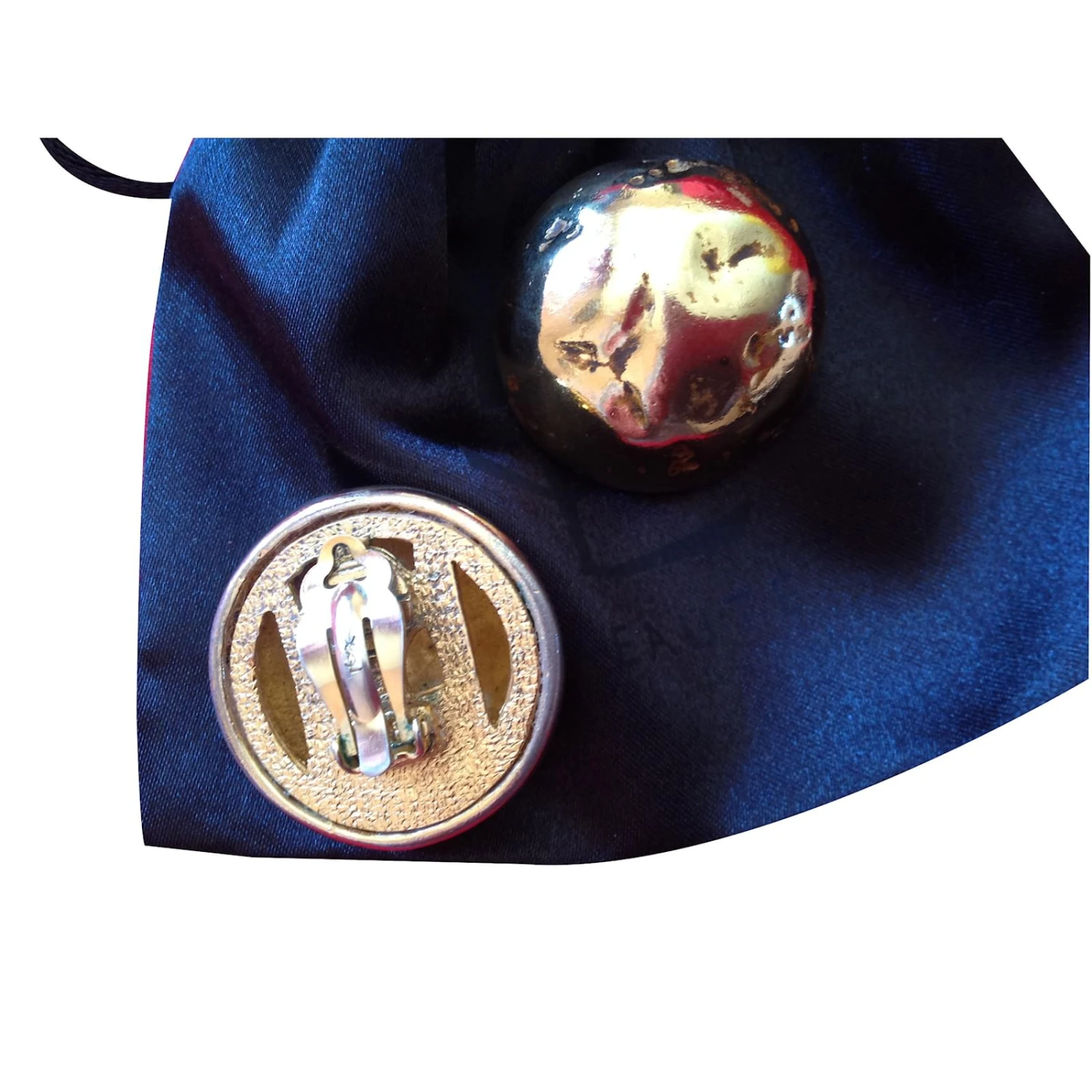 Yves Saint Laurent CLIPS PÉPITE Doré 4 Yves Saint Laurent CLIPS PÉPITE Doré – Image 2