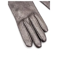 Gants Yves Saint Laurent Cuir Argenté Taille 7,5 -Yves Saint Laurent 397302 6