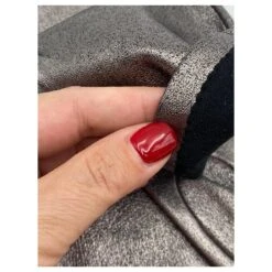 Gants Yves Saint Laurent Cuir Argenté Taille 7,5 -Yves Saint Laurent 397302 8