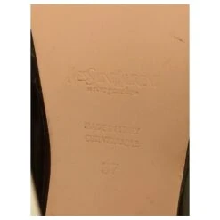 Yves Saint Laurent Hommage Mary Janes En Vernis Noir Blanc 15 Yves Saint Laurent Hommage Mary Janes En Vernis Noir Blanc -Yves Saint Laurent 402532 4