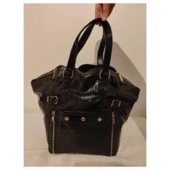 Yves Saint Laurent Sac YSL Modèle Downtown Noir -Yves Saint Laurent 412909 7