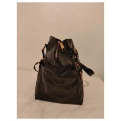 Yves Saint Laurent Sac YSL Modèle Downtown Noir -Yves Saint Laurent 412909 8
