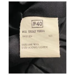 Blazer De Soirée Yves Saint Laurent X Tom Ford En Laine Noire -Yves Saint Laurent 412959 4