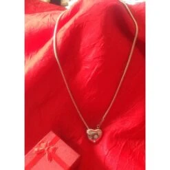 Yves Saint Laurent Pendentif Argent Et Cristaux Argenté -Yves Saint Laurent 42716 5