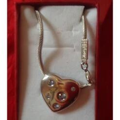 Yves Saint Laurent Pendentif Argent Et Cristaux Argenté -Yves Saint Laurent 42716 9