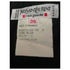 Jupe Velours Yves Saint Laurent Marron -Yves Saint Laurent 437010 3