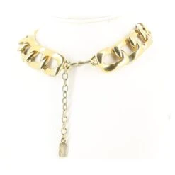 Yves Saint Laurent Collier Chaîne Yves Saint Lauren Doré -Yves Saint Laurent 437898 4