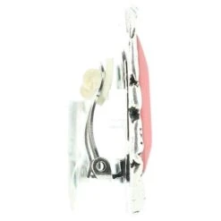 Boucles D'oreilles Vintage Yves Saint Laurent En émail Rouge. -Yves Saint Laurent 439508 5