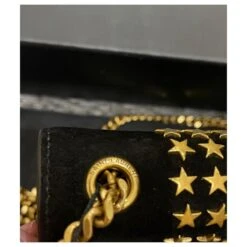 Downtown Yves Saint Laurent Kate Cloutée étoile En Daim Noir -Yves Saint Laurent 439563 3