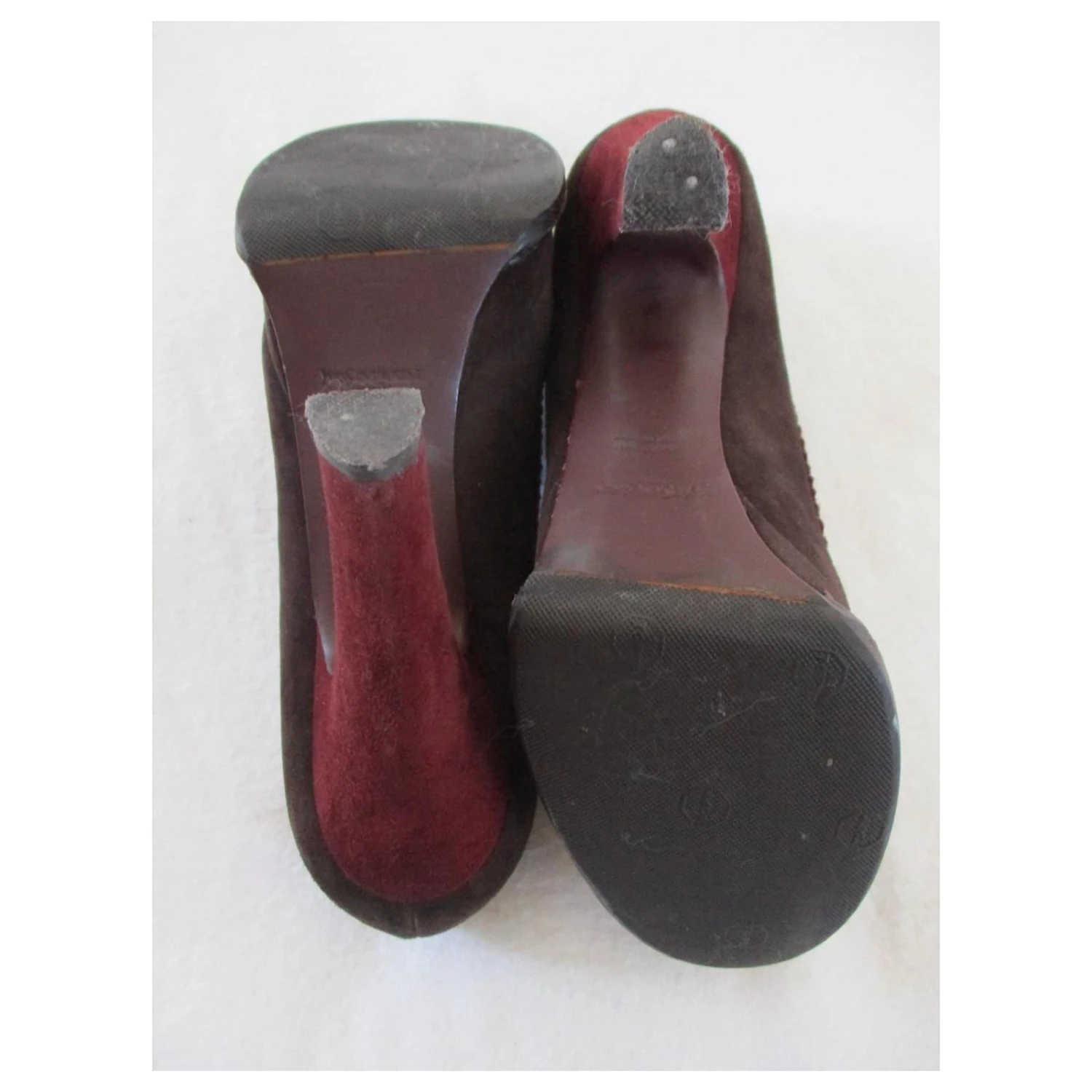 Yves Saint Laurent Mocassins à Talons, 37,5 IT. Chocolat 6 Yves Saint Laurent Mocassins à Talons, 37,5 IT. Chocolat – Image 4