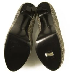 Yves Saint Laurent YSL Tribute Noir Et Blanc Bout Rond Plateforme Talons Pompes 40 Multicolore -Yves Saint Laurent 471758 3